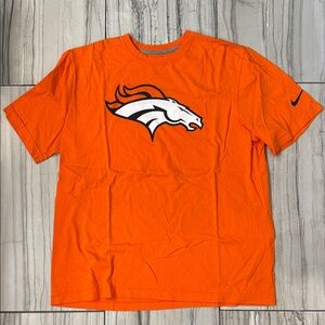 Nike Men's Denver Broncos Orange Tee XL